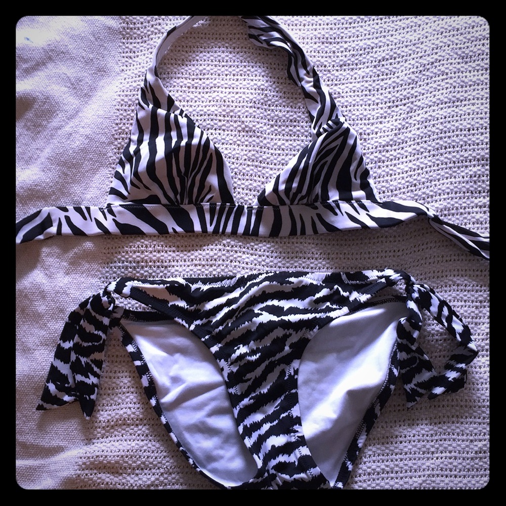 VS zebra print bikini